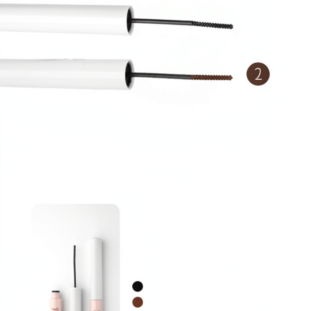 Waterproof Mascara Wand - มาสคาร่า Bobeini Micro Wand สำหรับขนตาที่ยาวขึ้นอย่างเป็นธรรมชาติ งอนเด้ง