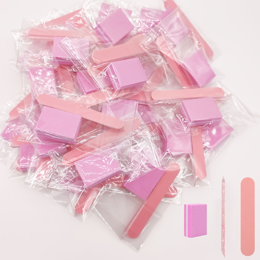 Contour Palette Stick - [30 ชิ้นเล็บชุด Essentials] 30 ชิ้นสีชมพูเล็บชุด -