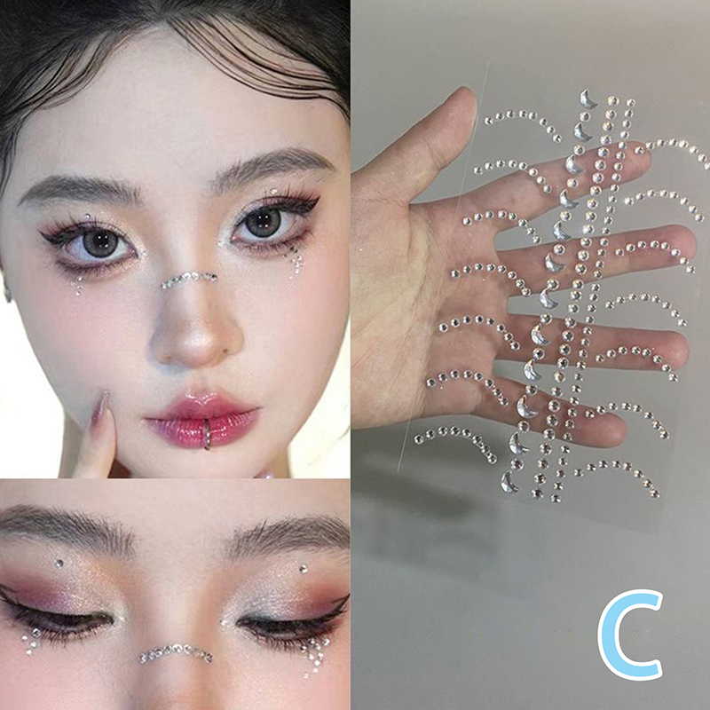สติ๊กเกอร์เพชรติดหน้า ติดตา ติ - Beauty & Makeup Katia Di Paola บทวิจารณ์และราคา