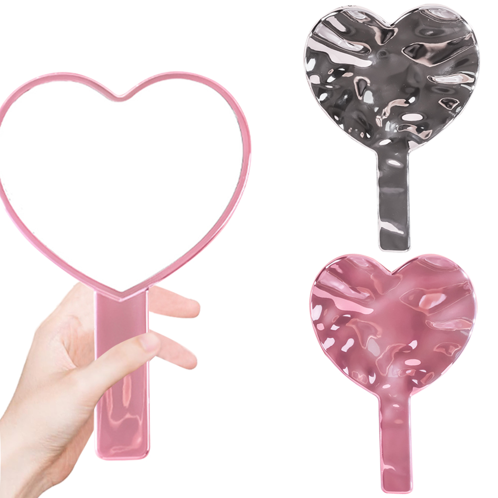 กระจกแต่งหน้าแบบมือถือ 1 ชิ้น  - Beauty Makeup Women บทวิจารณ์และราคา