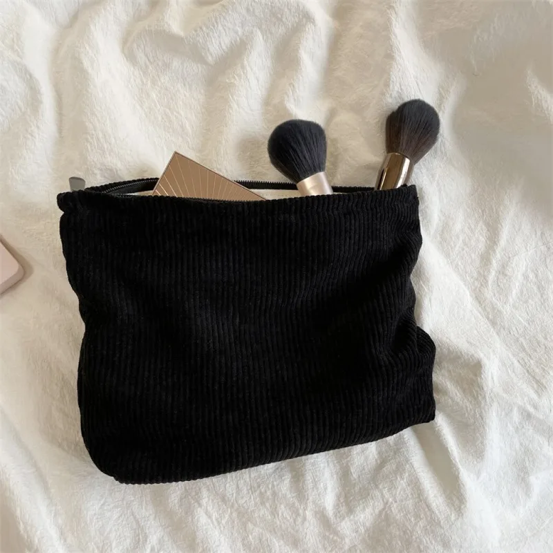 กระเป๋าเครื่องสำอางผ้าลูกฟูกแบ - Beauty Makeup Women บทวิจารณ์และราคา